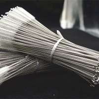 Wholesale Cheaper Durable Straw Cleaning Brush / Cleaner Brush for Silicone Glass Metal straws